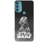 Funda para Motorola Moto G71 5G Oficial de Star Wars Darth Vader Fondo negro - Star Wars