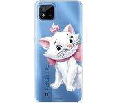 Funda para Realme 8i Oficial de Disney Marie Silueta - Los Aristogatos