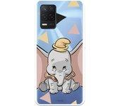 Funda para Realme 8 5G Oficial de Disney Dumbo Silueta Transparente - Dumbo