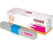 Tóner Compatible Oki Executive Es5432 / Es5442 / Es5463 / Es5473 Magenta 46490622