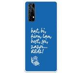 Funda para Realme 7 del Real Sociedad de Fútbol Real grito aficion  - Licencia Oficial Real Sociedad de Fútbol