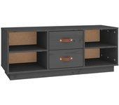 Mueble De Tv VIDAXL Gris Madera (100x34x40 cm)