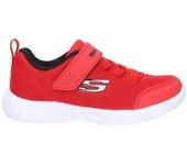 SKECHERS 407300N RDBK Niño Rojo