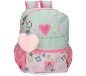 Mochila de paseo ENSO Love ice cream 32cm adaptable