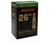 MAXXIS Welter Weight | Cámara 26x1.5-2.5 Válvula Schrader 48mm -