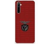 Funda para Realme 6 del Escudo Fondo Granate - Licencia Oficial Benfica