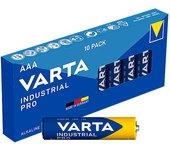 Pack 10 Pilas AAA LR03 Varta Industrial Pro