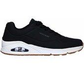 Skechers UNO Deportivas Planas hombre Negro