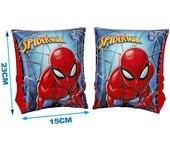 BESTWAY Flotador Hinchable Infantil Marvel Spiderman 56 cm Multicolor vinilo resistente para playa ,piscina con reposabrazos  Marvel Spiderman para niños, playa verano piscina, con manguitos  Marvel Spiderman vinilo resistente