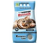 Arena para Gatos Super Benek Compact Natural 5 L