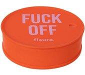 FISURA – Tapa vasos antidroga F*ck off rojo 3 unidades. Protector de bebida original. Cubierta para bebidas reutilizable. Protección de vaso antide...