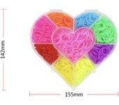 Gloria Europa 6 KIT Gomas Para Hacer Pulseras,Gomas Elasticas Colores en  Colores con diametro 15mm Gomas para Pulseras Niñas Kit de Inicio de Bandas de Telar de Bricolaje para Niños