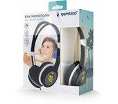 Auriculares de Diadema GEMBIRD MHP-JR-BK Infantil