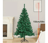 Árbol de Navidad Artificial. Árbol artificial navideño Economico, Árbol de Hoja PET, Árbol verde Navidad,  60cm 90cm 120cm 150cm 180cm 210cm Arbol barato Decoración Hogar, Jardin, Centro Comercial, Restaurante