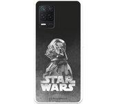 Funda para Realme 8 5G Oficial de Star Wars Darth Vader Fondo negro - Star Wars