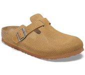 Zuecos BIRKENSTOCK Boston Ante Marrón (37)