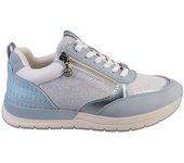 TAMARIS 23732 Zapatillas casual de mujer azul celeste 524