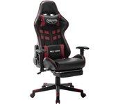 Silla gaming VIDAXL Multicolor PVC (67x61x133 cm)