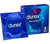 Durex Natural Preservativos 3uds