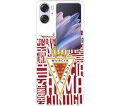 Funda para Oppo Find N2 Flip del Real Murcia Escudo Fondo Blanco  - Licencia Oficial Real Murcia