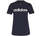 ADIDAS W LIN T CAMISETA MARINO