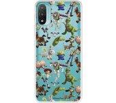 Funda para Motorola Moto E40 Oficial de Disney Muñecos Toy Story Siluetas - Toy Story