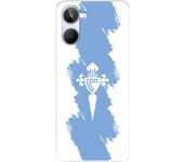 Funda para Realme 10 del RC Celta Escudo Trazo Azul  - Licencia Oficial RC Celta