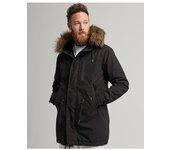 SUPERDRY Vintage Miltry Faux Fur Parka - Chaqueta