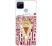 Funda Para Realme C21Y Del Real Murcia Escudo Fondo Blanco - Licencia Oficial Real Murcia