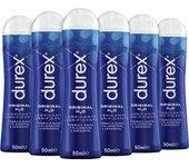 Lubricantes Durex Lote x6 50ml, para sexo seguro. Descubre el tuyo y disfruta. Original, Calor, Frescor. Fresa y Perfect Connection