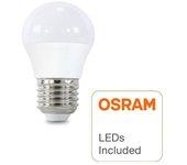 STARLED Bombilla LED 6W E27 G45 220º - OSRAM CHIP DURIS E 2835