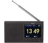 Adler  FM Travel Radio  AD 1198  Función de alarma  Negro