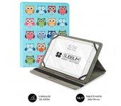 FUNDA TABLET SUBBLIM TRENDY CASE OWLS 10.1"