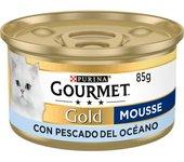 Pienso PURINA Gourmet Gold Mousse con pescado de mar