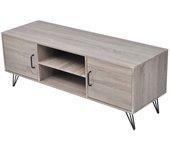 Mueble TV 120x40x45 cm Gris