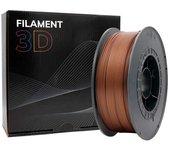 Filamento 3D PLA - Diametro 1.75mm - Bobina 1kg - Color Bronce