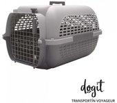 Hagen Dogit pet voyageur x-grande Gris