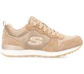 SKECHERS OG GOLD BEIGE/ORO PARA MUJER