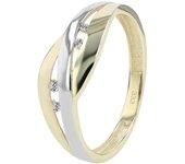 Joyería Oro 8K – Anillo en Oro con Circonias Velma – Talla 56