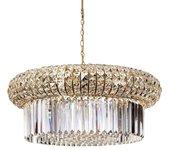 Classic Chandelier Nabucco Metal Oro 16 Luces E14