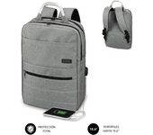 mochilla portatil 15,6´´ subblim grey