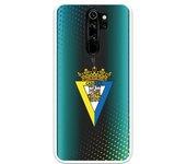 Funda para Xiaomi Redmi Note 8 Pro del Cádiz Escudo Transparente - Licencia Oficial