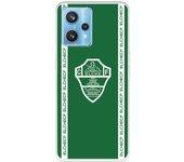 Funda Para Realme 9 Pro+ Del Elche Cf Escudo Fondo Verde - Licencia Oficial Elche Cf