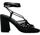 Sandalias de Mujer MIM Tacon Negro (38)