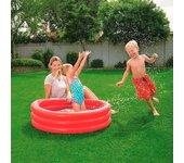 Piscina hinchable infantil Play Pool Bestway 101L +2A rojo Ø102x25 cm