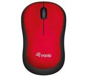 Equip Ratón Inalámbrico 1200 DPI Rojo