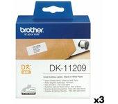 Rollo Etiquetas Brother Dk11209 62x29 Térmica Directa