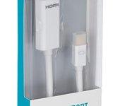 Cable adaptador DIGITUS, DisplayPort Mini - HDMI tipo A, 0,15 m