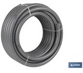 Rollo de tuberia hidro gris certificada ø50mm 25m