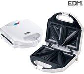 Sandwichera EDM 07666 Blanco 750 W